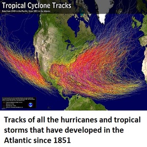 Tropical Storm Hurricane History