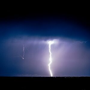 lightning Kavala Greece