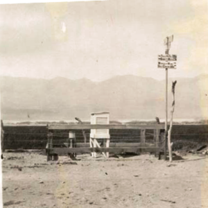 Death Valley weather station